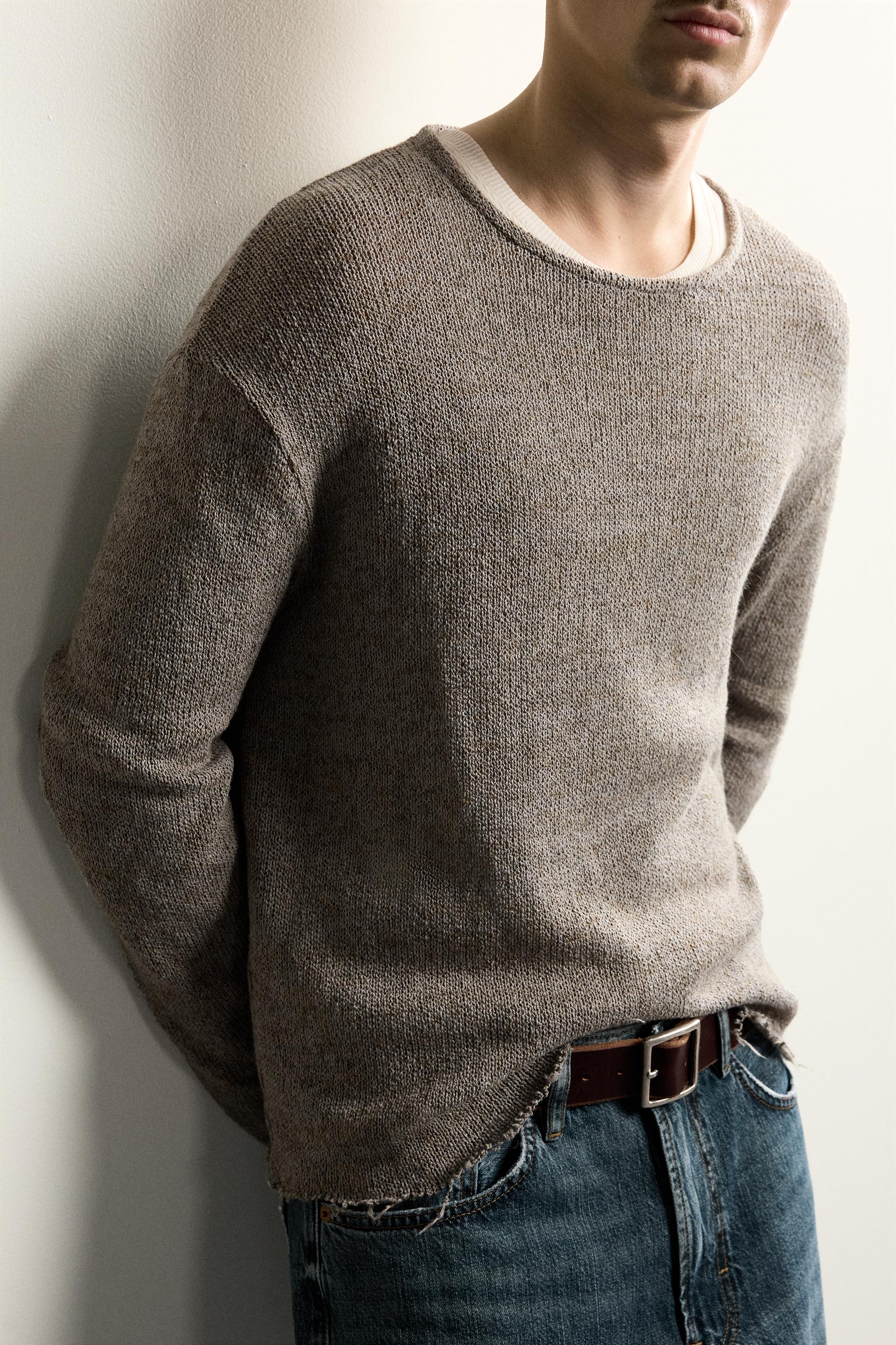 RELAXED FIT KNIT T-SHIRT